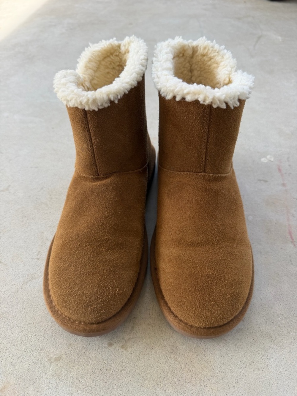 Minnetonka Suede Midwest Mini Boots Women’s Size 9 - Picture 3 of 10